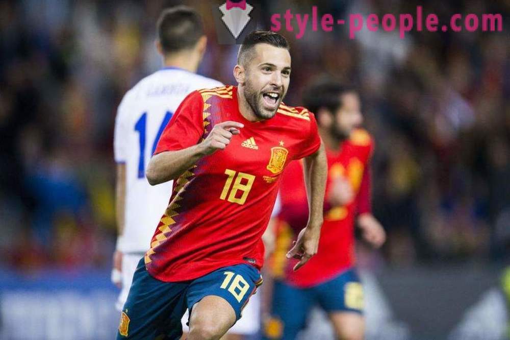 Jordi Alba: talambuhay at karera ng mga Espanyol defender