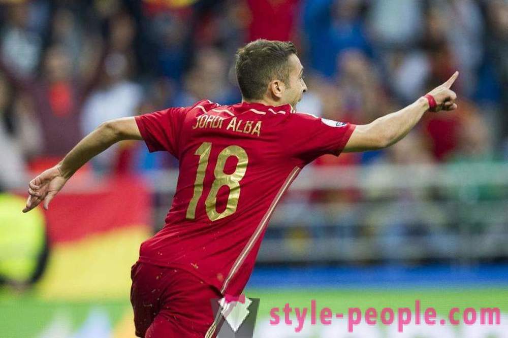 Jordi Alba: talambuhay at karera ng mga Espanyol defender