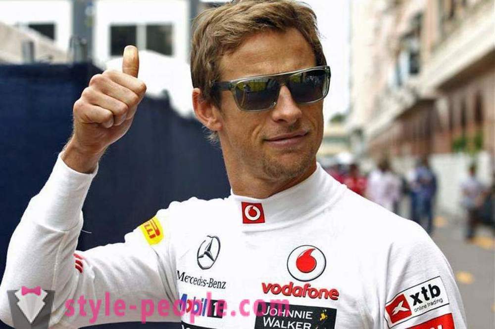 Jenson Button. Ang Briton, na naging kampeon sa F1