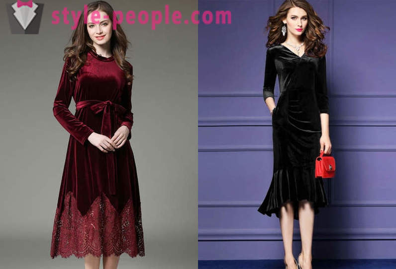 Velvet Dress: photo chic estilo