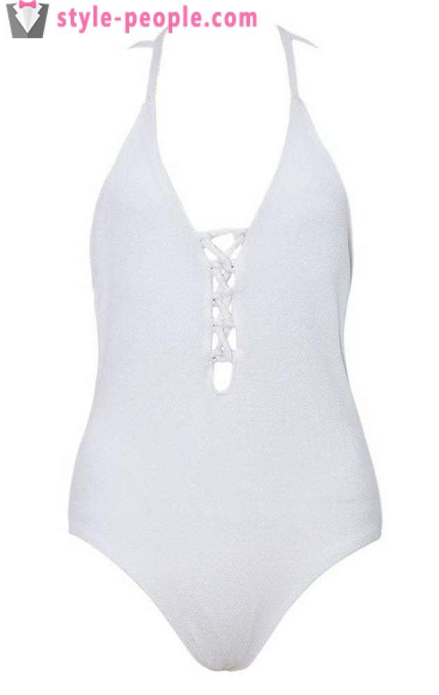 White swimsuit: larawan, mga uri at modelo, mga rekomendasyon para sa pagpili at pag-aalaga