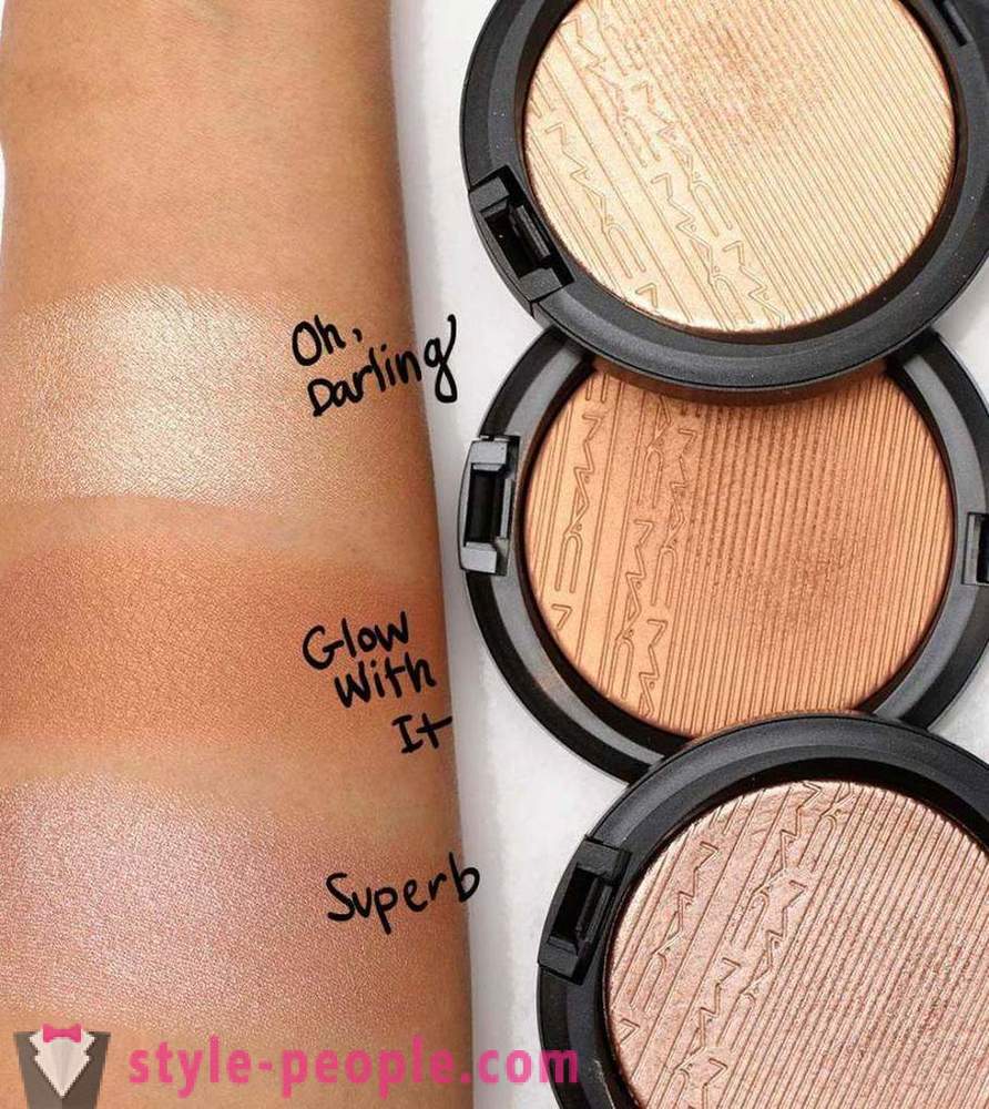 Highlighter sa MAC: iba't-ibang, kulay at mga paraan upang bumili ng