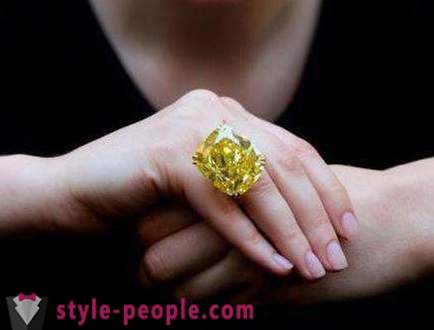 Yellow Diamond: ari-arian, pinagmulan, pagkuha at kagiliw-giliw na mga katotohanan