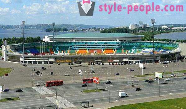 Central Stadium, Kazan history, address at kapasidad