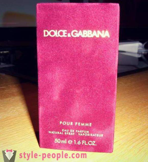 Eau de parfum Dolce & Gabbana ibuhos Femme: lasa paglalarawan at komposisyon