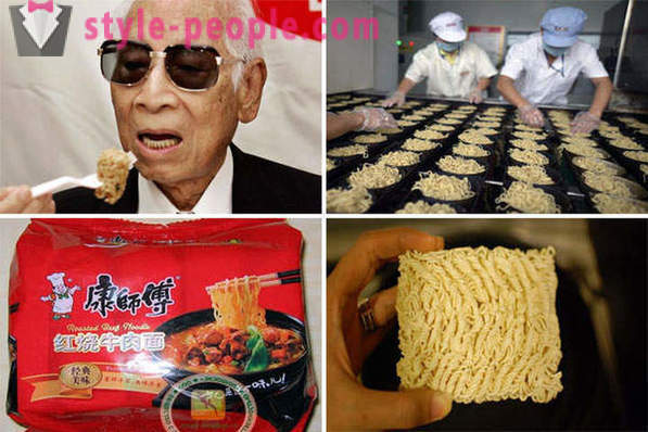 Ang Japanese ipagdiwang ang ika-60 anibersaryo ng pag-imbento ng instant noodles