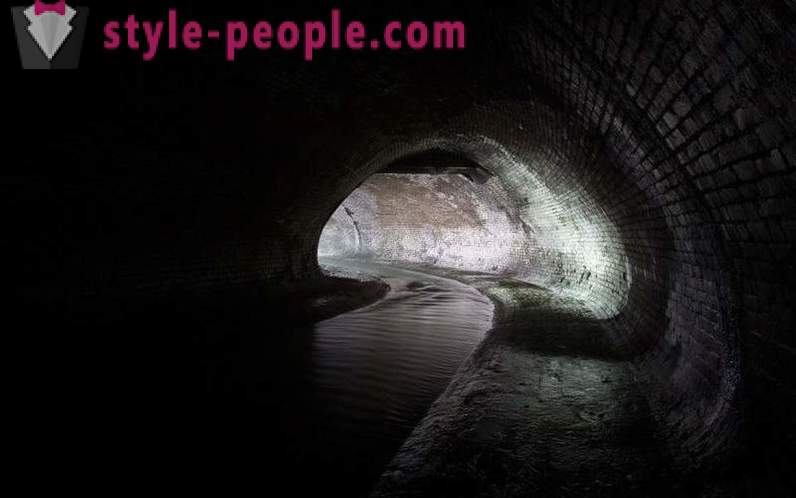 Moscow underground river