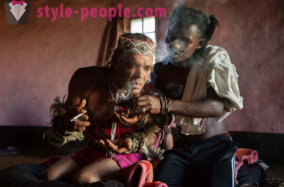 Pagsisimula rites ng mga tradisyonal na healers sa South Africa