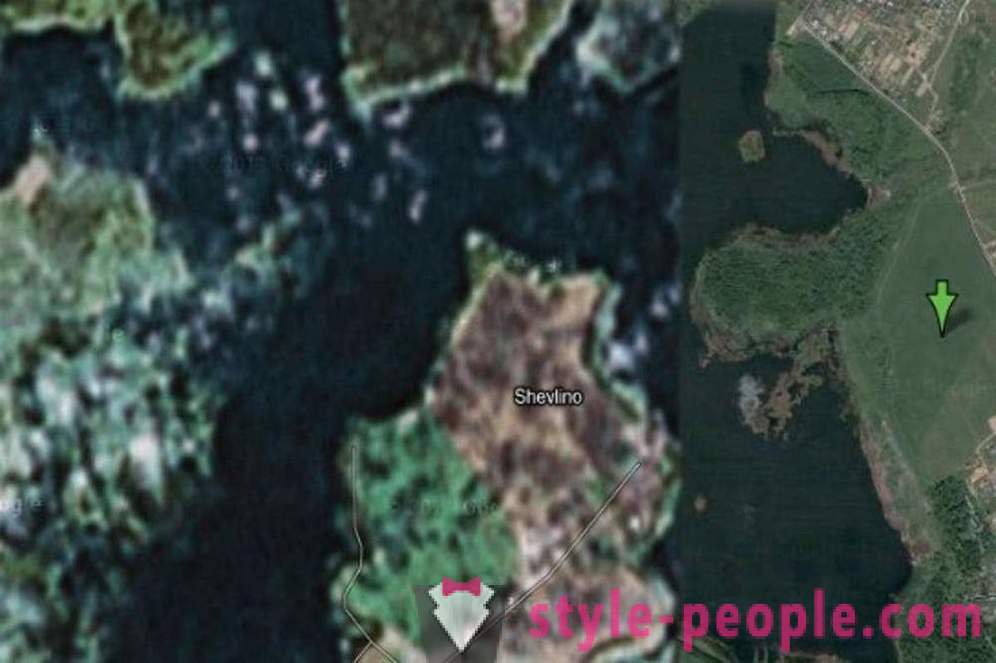 Mga lugar na hindi umiiral, o ang mahiwaga sulok ng ating planeta, jammed sa pamamagitan ng Google Maps
