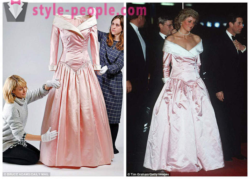 Mga Sikat na dresses Princess Diana