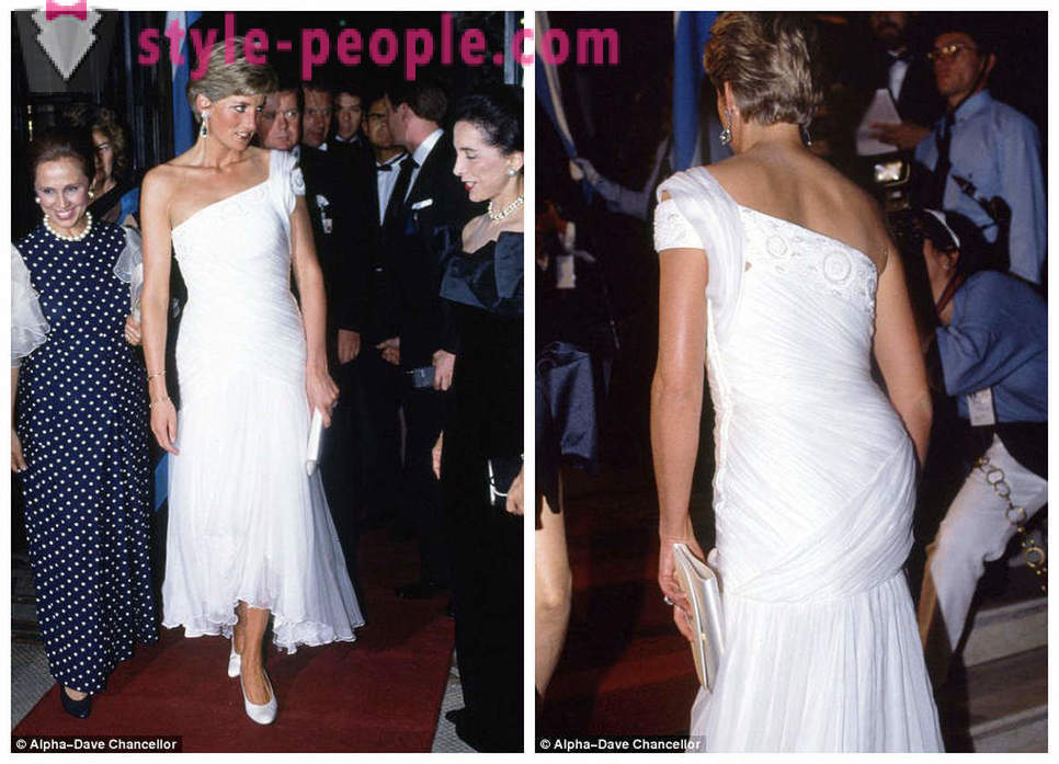 Mga Sikat na dresses Princess Diana