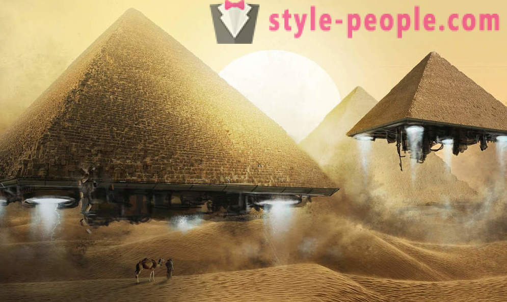 Saan sa katunayan pyramids sa Ehipto