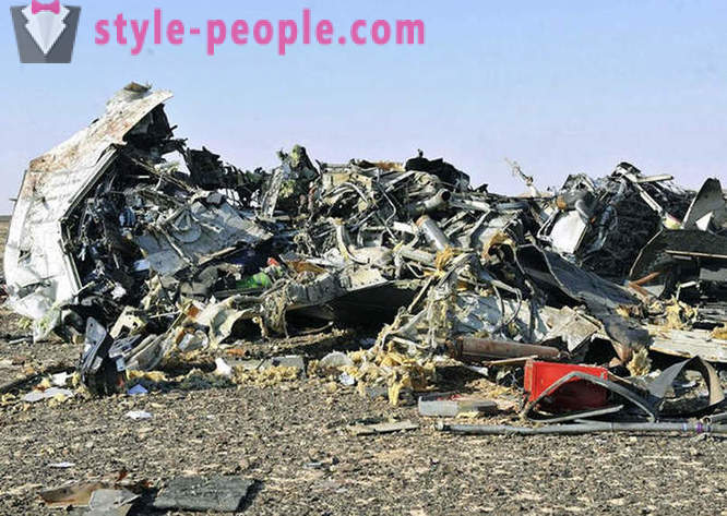 Ang mga dahilan para sa mga disaster ng Russian pasahero sasakyang panghimpapawid Airbus 321