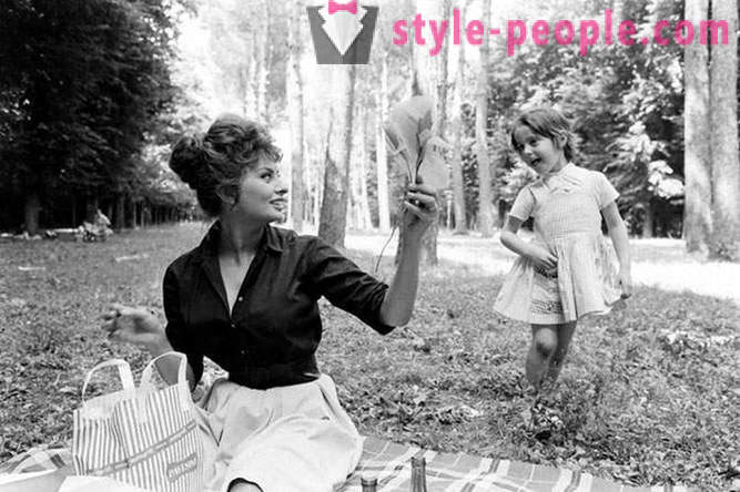 15 mga larawan ng Sophia Loren, hindi inilaan para sa publikasyon