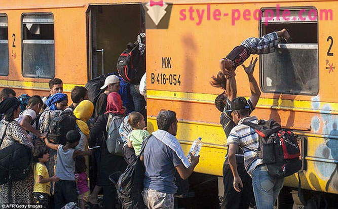 Tulad ng migrante i-cross pambansang hangganan