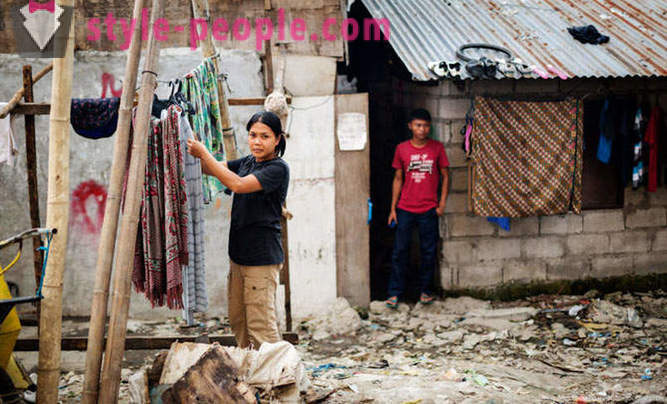 Buhay sa slums ng Maynila