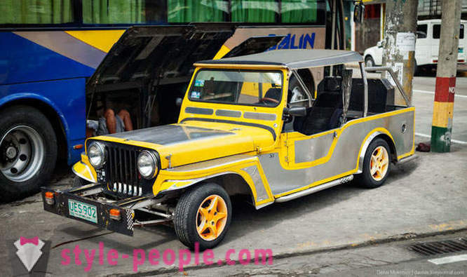 Bright Pilipino jeep