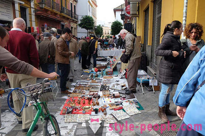 Progudka sa flea market sa Espanya