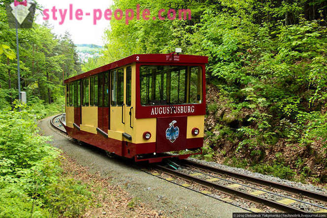 Travel Forest cable car at lungsod sa Saxony
