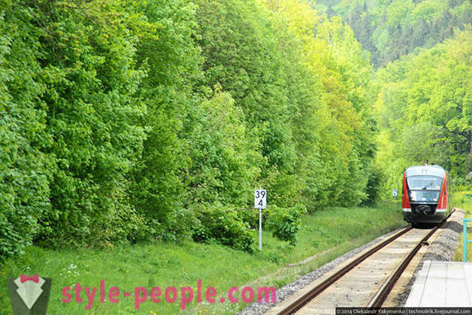 Travel Forest cable car at lungsod sa Saxony