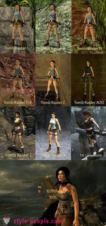 Ebolusyon ng Lara Croft