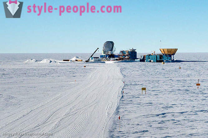 Antarctic istasyon sa South Pole