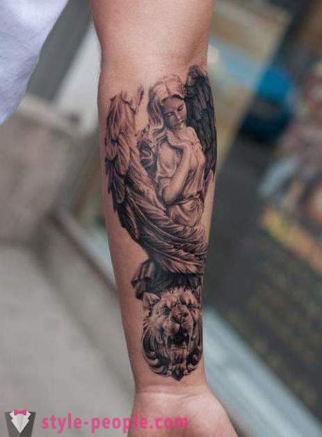 Tattoo halaga angel