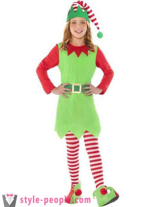 Paano upang tahiin ang isang costume elf?