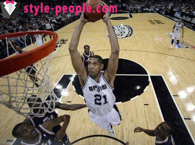 Basketball player Tim Duncan: talambuhay, personal na buhay, palakasan mga nagawa