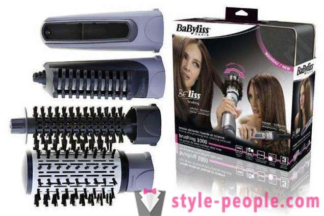 Hairdryer-brush BaByliss: paglalarawan ng modelo at kagamitan review