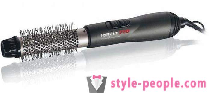 Hairdryer-brush BaByliss: paglalarawan ng modelo at kagamitan review