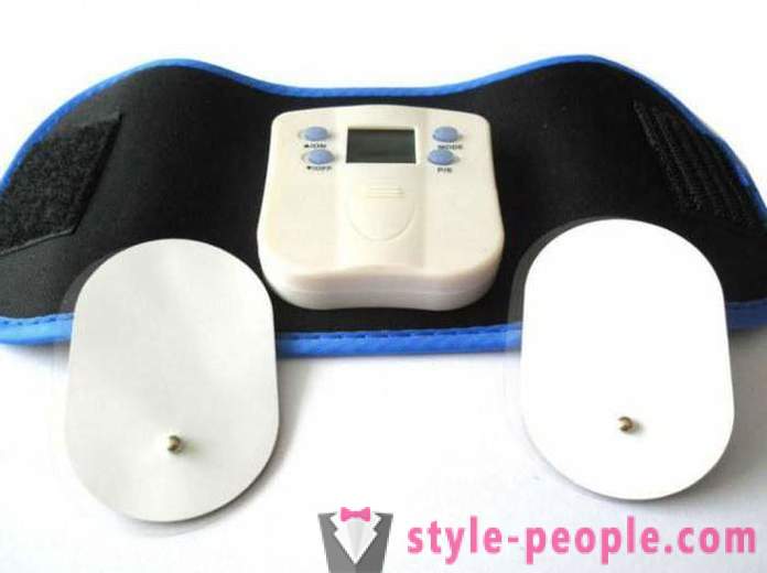 Belt-myostimulator slimming AB Gymnic: pagtuturo ng mga doctor review
