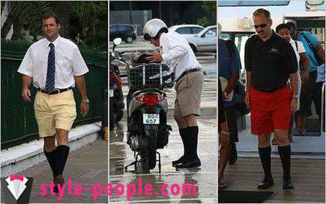 Bermuda shorts at modernong fashion