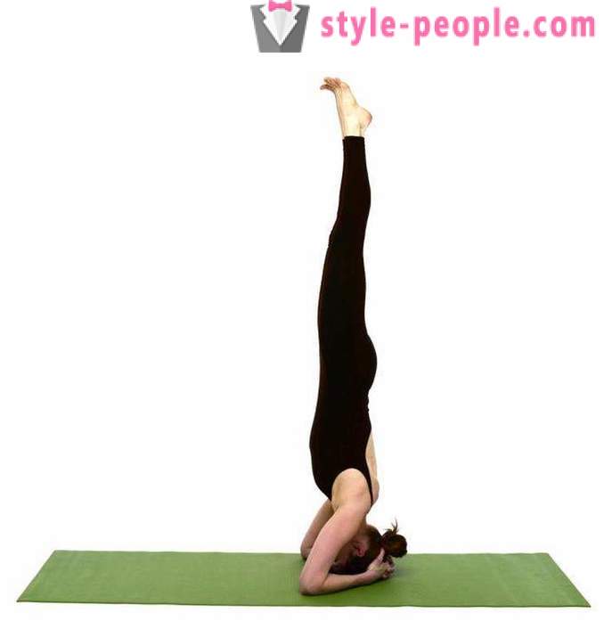 Sirshasana - headstand sa yoga