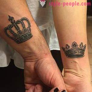 Crown - isang tattoo para sa mga piling tao