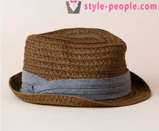 Hats panlalaki - fashionable, naka-istilo't modernong