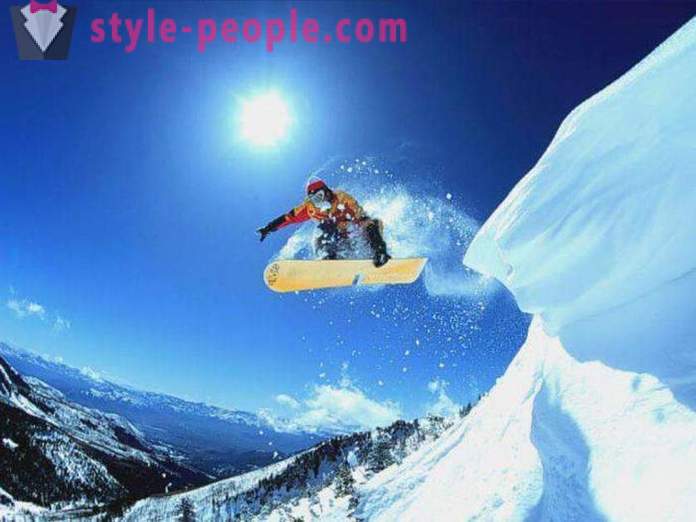 Snowboarding. ski equipment, snowboarding. Snowboarding para sa mga nagsisimula