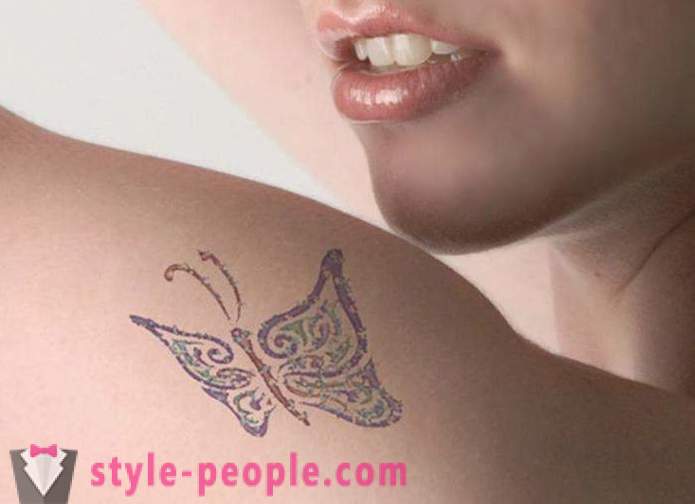Temporary henna tattoo sa bahay